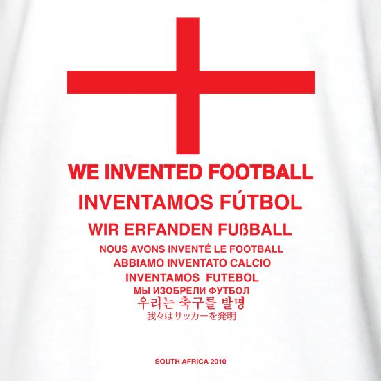 We Invented Football t shirt